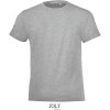 SOL's Collection Tričko Regent Fit Kids, krátký rukáv, dětské COT25118307784-grey melang 4 roky Melír šedá