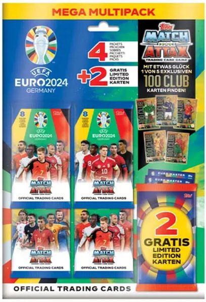 Topps Match Attax UEFA EURO 2024 Ultra Mega Multipack