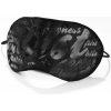 Bijoux Indiscrets Blind Passion Mask saténová čierna maska na oči