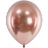 PartyDeco Balónik latexový lesklý Glossy ružové zlato 30cm