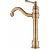 Stojanková umývadlová batéria CHDE retro gold zlatá