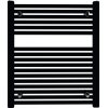 Kúpeľňový radiátor Rotheigner BASIC 700 x 450 mm matne čierny prípojka po oboch stranách dole