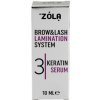 ZOLA laminácia na mihalnice a obočie N 3 Keratin sérum 10 ml