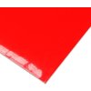 Červená plastová LDPE stavebná doska 2 rukoväte 
