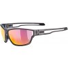 Športové okuliare Uvex Sportstyle 806 Smoke Matt/Mir.Red (S5330872213)