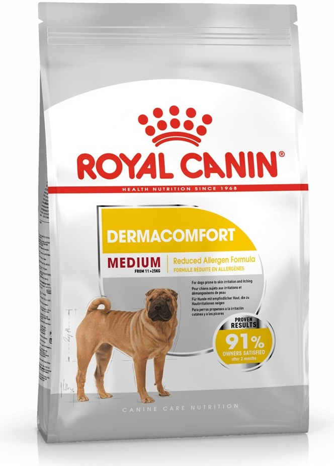 Royal Canin Medium Dermacomfort 2 x 12 kg