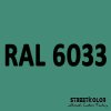 RAL 6033 akrylová auto farba lesklá alebo matná 1 liter + tužidlo + riedidlo (RAL6033 MINT TURQUOISE originálny odtieň akrylovej farby s lakom ( ČSN4230 ))