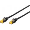 Premiumcord sp6asftp050C Patch, CAT6a S-FTP, RJ45-RJ45, AWG 26/7, 5m, černý