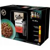 SHEBA Selection vlhké krmivo pre mačky v omáčke, mix príchutí 12x85 g