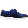 Dámske športové topánky Clarks Tri Amelia tmavomodré, kožené, ľahké, veľkosť 36