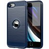 HARAHU Apple iPhone 7 Carbon Shield TPU puzdro KP10688 modrá
