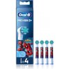 Oral-B PRO Kids 3+ náhradné hlavice na zubnú kefku Spiderman 4 ks