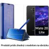 Otváracie Púzdro Luxria Clear View pre Huawei - Modré pre Huawei: Mate 20 Lite