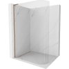 Mexen Kioto L, sprchová zástena Walk-In 100 x 200 cm, 8mm číre sklo, ružové zlato profil, 800-100-103-60-06