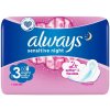 Always Sensitive Ultra Night hygienické vložky s krídelkami 7 kusov