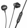 Slúchadlá Hoco Wire Earphones Jack 3,5 mm With Microphone M125 Black