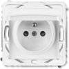 ABB ABB Basic55 - Zásuvka IP44 biela