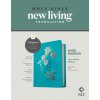 NLT Wide Margin Bible, Filament Enabled Edition (Red Letter, Hardcover Cloth, Ocean Blue Floral) (Tyndale)(Pevná)