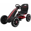 Ramiz šliapací motokára Gokart ABARTH čierna