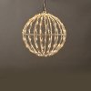 ACA Lighting LED vianočné 3D guľa priemer 20 cm 100 LED 230V IP44