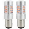 LED žiarovky CANBUS 3030 24SMD 1157 BAY15D PR21/5W Red 12V/24V