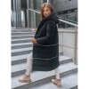 Čierna zimná bunda s tromi dĺžkami, ty2956-XXL XXL