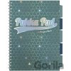 PUKKA PAD Špirálový zošit A4 linajkový Glee project book zelená