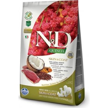 N&D GF Quinoa Dog Skin & Coat Duck & Coconut 7 kg