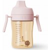 HEORSHE - hrnček so slamkou 300 ml - Pink