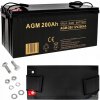200Ah AGM batéria 12V bezúdržbová