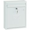 RR - POŠTOVÁ SCHRÁNKA COMO - T04751 B - Biely komaxit | MP-KOVANIA.sk