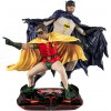 DC Comics PVC Diorama socha 1/8 Batman and Robin 1966 23 cm
