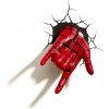 Marvel 3D LED lampa Spiderman Hand