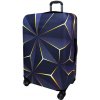 KUFREPLUS Obal na kufor Z928 Geometric I zlatý M