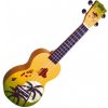 Mahalo Soprano Ukulele Hawaii Green Burst