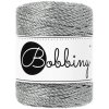 Bobbiny 3ply MACRAMÉ REGULAR metallic-silver