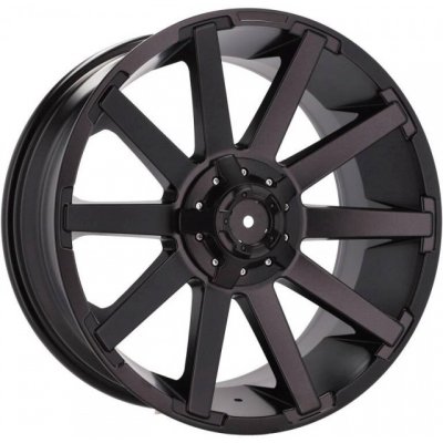 RACING LINE B1443 9x20 6x139,7 ET0 black half matt