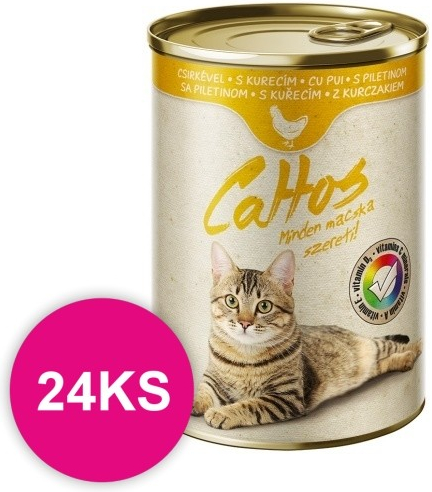 CATTOS Cat Kuracie 24 x 415 g