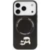 Karl Lagerfeld Karl and Choupette Heads Pins kryt s MagSafe pre iPhone 17 Pro Max - čierny 57983127679 - možnosť vrátiť tovar ZADARMO do 30tich dní