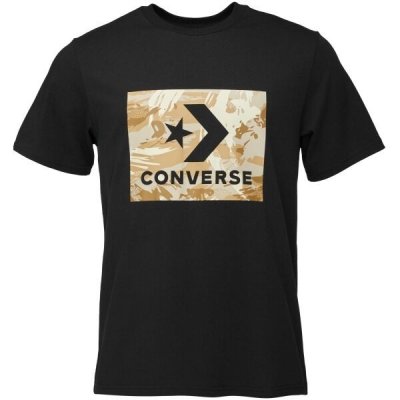 Converse STAR CHEVRON TEE Pánske tričko, čierna, S