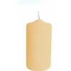 Sviečka valcová pr. 60 mm x 120 mm Béžová