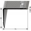 Küberit 530 Schodový profil stříbro 70x55 mm F4