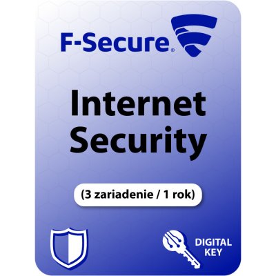 F-Secure Internet Security, 3 lic. 12 mes.