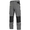 Pánske elastické nohavice CXS STRETCH, šedé, veľ. 50
