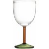 Bloomingville Pohár na víno Martine Green Glass 220 ml