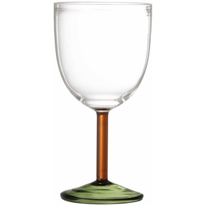 Bloomingville Pohár na víno Martine Green Glass 220 ml