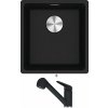 Franke MRG 110-37 onyx + Franke FC 9547.071 NOVARA PLUS onyx