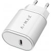 Aligator Aligator AX0001V - Rýchlonabíjací adaptér A-MAX Power Delivery 20W USB-C biely PH0012 + záruka 3 roky zadarmo + záruka 3 roky zadarmo