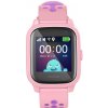 Detské GPS hodinky KT04 s kamerou Ružové