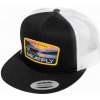 Šiltovka Meatfly Thunderbolt Trucker biela/ čierna One Size